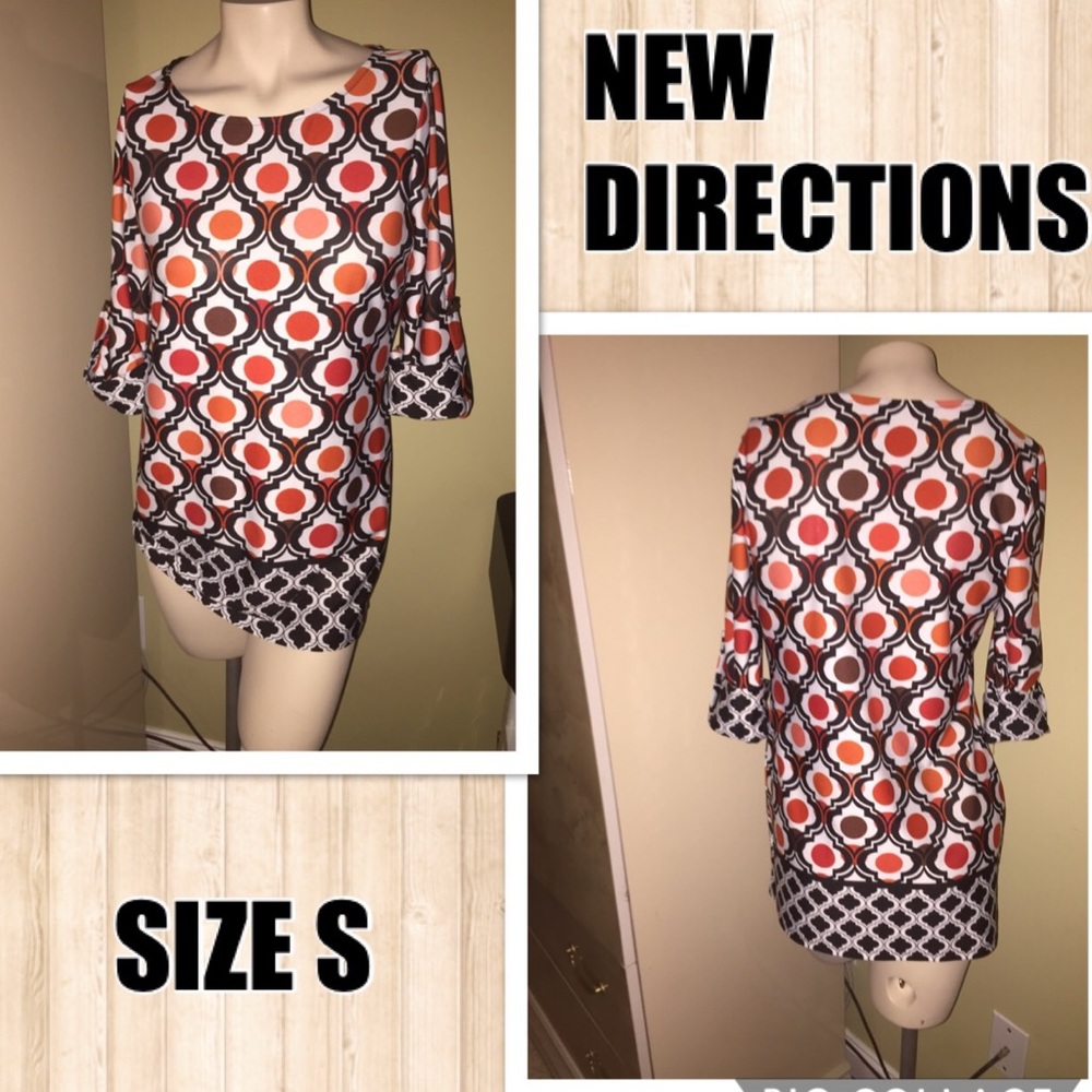 💕NEW DIRECTIONS BLOUSE SIZE S 💕BUNDLE & SAVE💕 - Picture 1 of 8